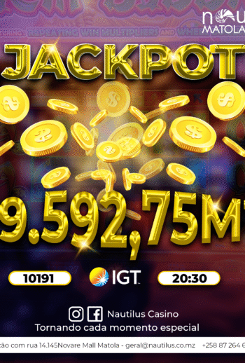 Jackpot slotS 29.592,75MT